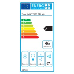 Konventioneller Rauchfang Teka DVN77050 TTC WH Weiß (70 cm)