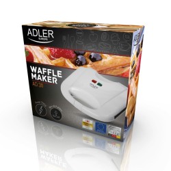 Waffeleisen Camry AD311 Weiß 700 W